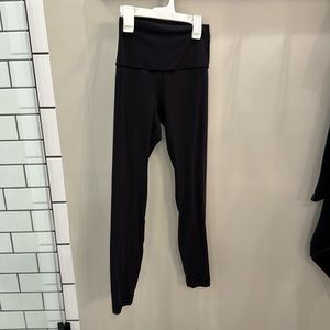 Lululemon high rise align leggings.